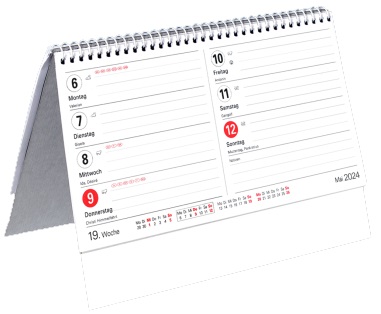 Leykam Tischkalender A5 waagrecht Produktbild
