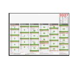 BRUNNEN Tafelkalender 2027 | A4 quer
