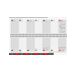 BRUNNEN 1077701957 Querterminbuch Mod. 777 2027 | 326×102 mm, Karton, sortiert @BS1077701957